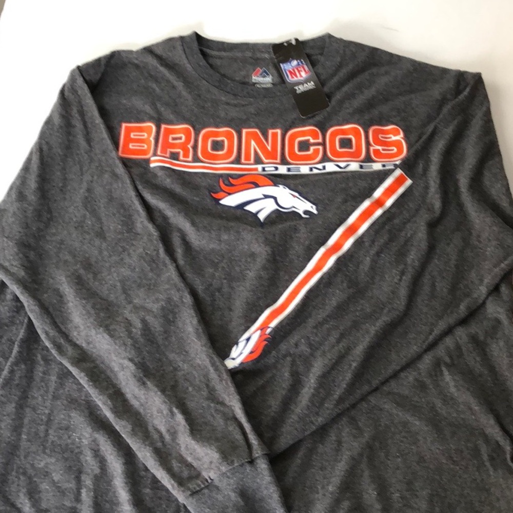 Denver Broncos long sleeve shirt XL